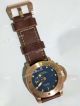 New Copy Panerai Luminor Submersible 1950 Blue Dial watch Bronzo Panerai PAM00671 (5)_th.jpg